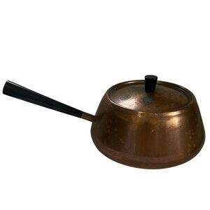 VINTAGE SPRING CULINOX COPPER SAUCEPAN SWISS SWITZERLAND